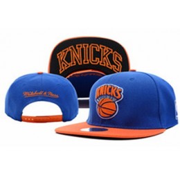 New York Knicks NBA Snapback Hat 60D13