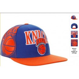 New York Knicks NBA Snapback Hat 60D14