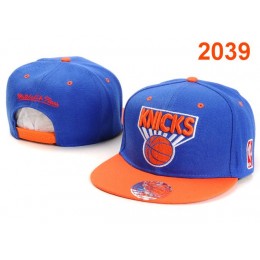 New York Knicks NBA Snapback Hat PT022