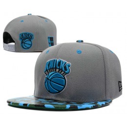 New York Knicks Grey Snapback Hat SD 0512