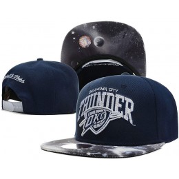 Oklahoma City Thunder D.Blue Snapback Hat SD