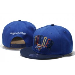 Oklahoma City Thunder Snapback Blue Hat GS 0620