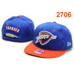 Oklahoma City Thunder NBA Snapback Hat PT088