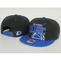 Orlando Magic Black Snapback Hat LS
