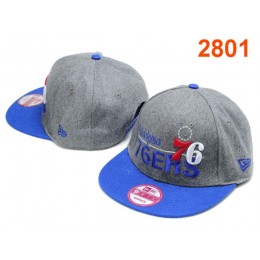 Philadelphia 76ers NBA Snapback Hat PT097
