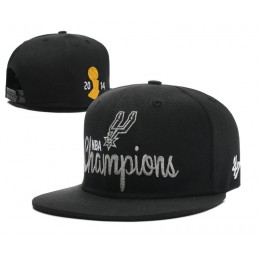 San Antonio Spurs 47 Brand 2014 NBA Finals Champions Snapback Hat TY 1 0701