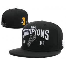 San Antonio Spurs 47 Brand 2014 NBA Finals Champions Snapback Hat TY 0701