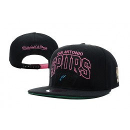 San Antonio Spurs Black Snapback Hat XDF