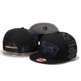San Antonio Spurs Snapback Black Hat GS 0620