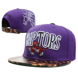 Toronto Raptors Purple Snapback Hat DF 0512