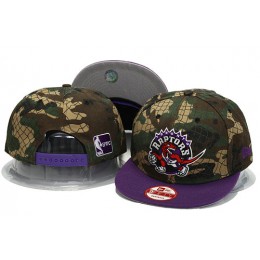 Toronto Raptors Camo Snapback Hat YS 0701