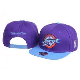 Utah Jazz NBA Snapback Hat 60D1