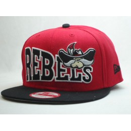 REBELS Red Snapbacks Hat SF 1