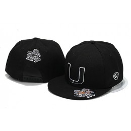 NCAA Black Snapback Hat YS 5