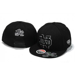 NCAA Black Snapback Hat YS 8