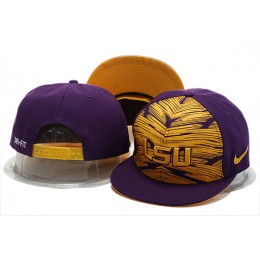 NCAA Purple Snapback Hat YS 0721