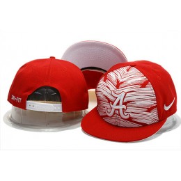 NCAA Red Snapback Hat YS 0721