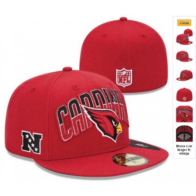 2013 Arizona Cardinals NFL Draft 59FIFTY Fitted Hat 60D17