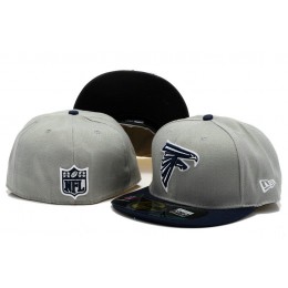 Atlanta Falcons Grey Fitted Hat 60D 0721