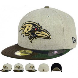 Baltimore Ravens  Fitted Hat 60D 150229 45