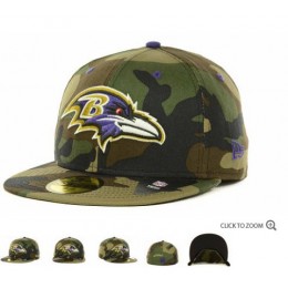 Baltimore Ravens New Era NFL Camo Pop 59FIFTY Hat 60D1