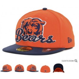 Chicago Bears New Era Script Down 59FIFTY Hat 60d06