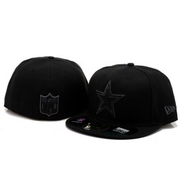 Dallas Cowboys Black Fitted Hat 60D 0721