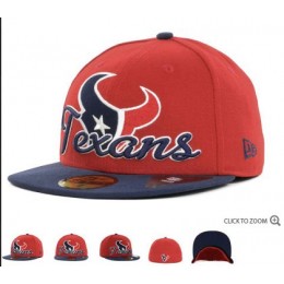 Houston Texans New Era Script Down 59FIFTY Hat 60d10