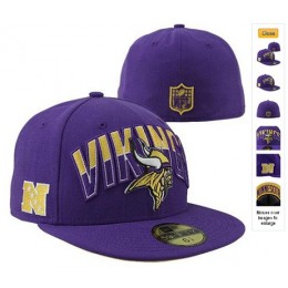 2013 Minnesota Vikings NFL Draft 59FIFTY Fitted Hat 60D31