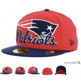 New England Patriots New Era Script Down 59FIFTY Hat 60d16