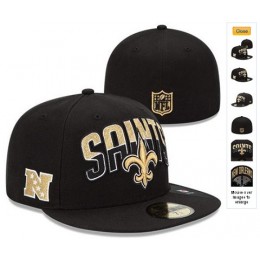 2013 New Orleans Saints NFL Draft 59FIFTY Fitted Hat 60D20