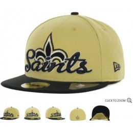 New Orleans Saints New Era Script Down 59FIFTY Hat 60d17