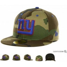 New York Giants New Era NFL Camo Pop 59FIFTY Hat 60D5
