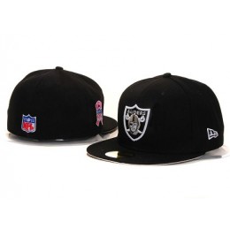 Oakland Raiders New Type Fitted Hat YS 5t03