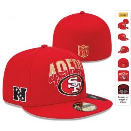2013 San Francisco 49ers NFL Draft 59FIFTY Fitted Hat 60D16