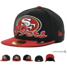 San Francisco 49ers New Era Script Down 59FIFTY Hat 60d23