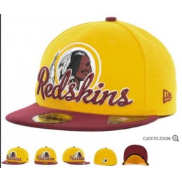 Washington Redskins New Era Script Down 59FIFTY Hat 60d12