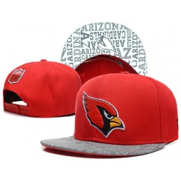 Arizona Cardinals 2014 Draft Reflective Red Snapback Hat SD 0613