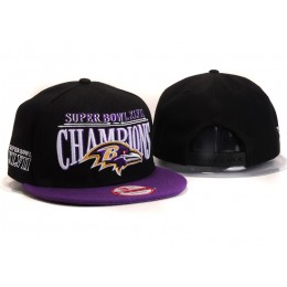 Baltimore Ravens Snapback Hat YX 8323