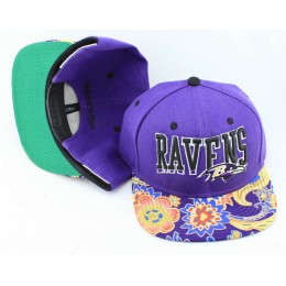 Baltimore Ravens Purple Snapback Hat JT 0613
