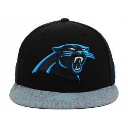 Carolina Panthers Black Snapback Hat XDF 0528