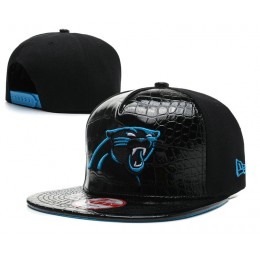 Carolina Panthers Black Snapback Hat SD