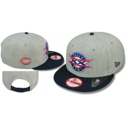 Super Bowl XX Chicago Bears Grey Snapbacks Hat LS