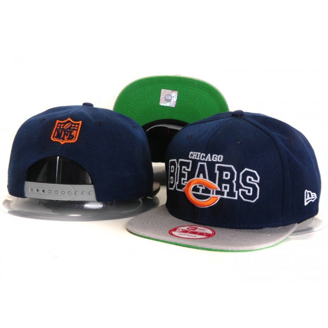 Chicago Bears Blue Snapback Hat YS