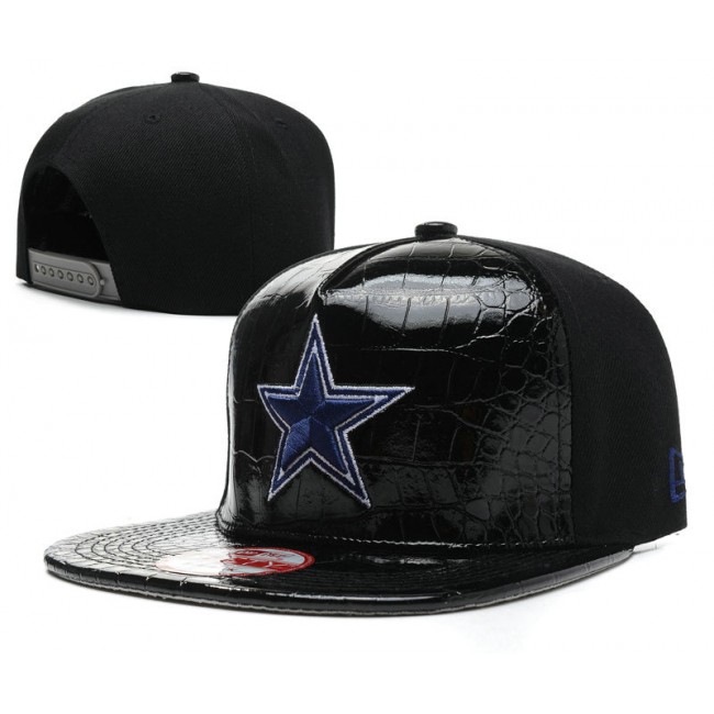 Dallas Cowboys Black Snapback Hat SD