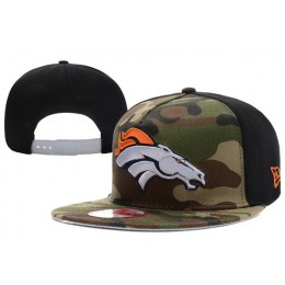 Denver Broncos Camo Snapback Hat XDF