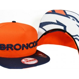 Denver Broncos Orange Snapback Hat XDF 0721