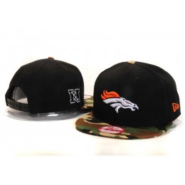 Denver Broncos Black Snapback Hat YS 1
