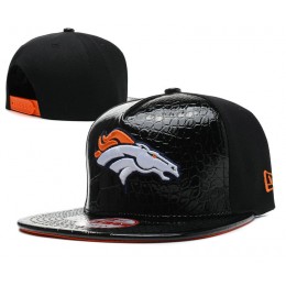 Denver Broncos Black Snapback Hat SD