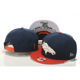 Denver Broncos Snapback Navy Hat GS 0620